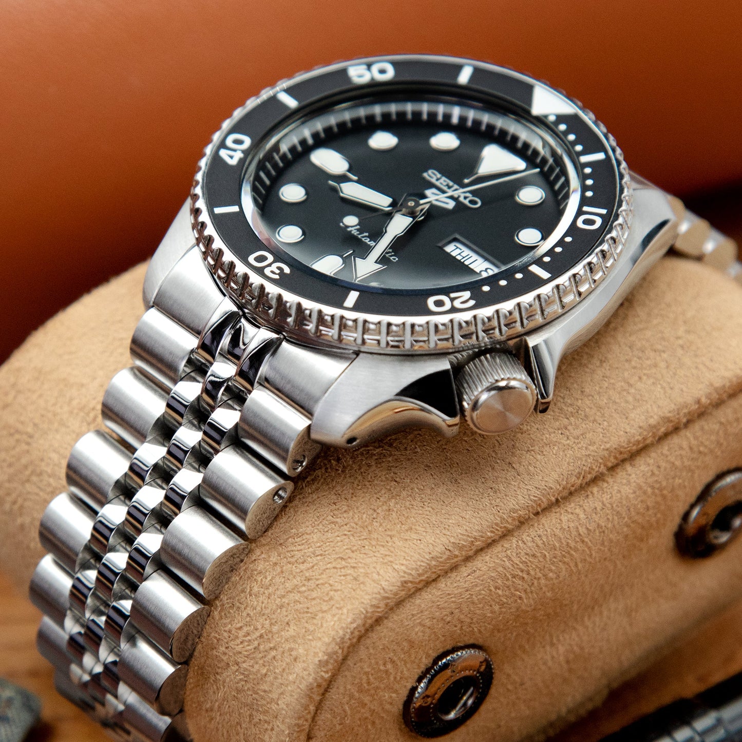 Seiko 5 Sports SRPD55K1/ SBSA005 Black Sports Style new Cal. 4R36