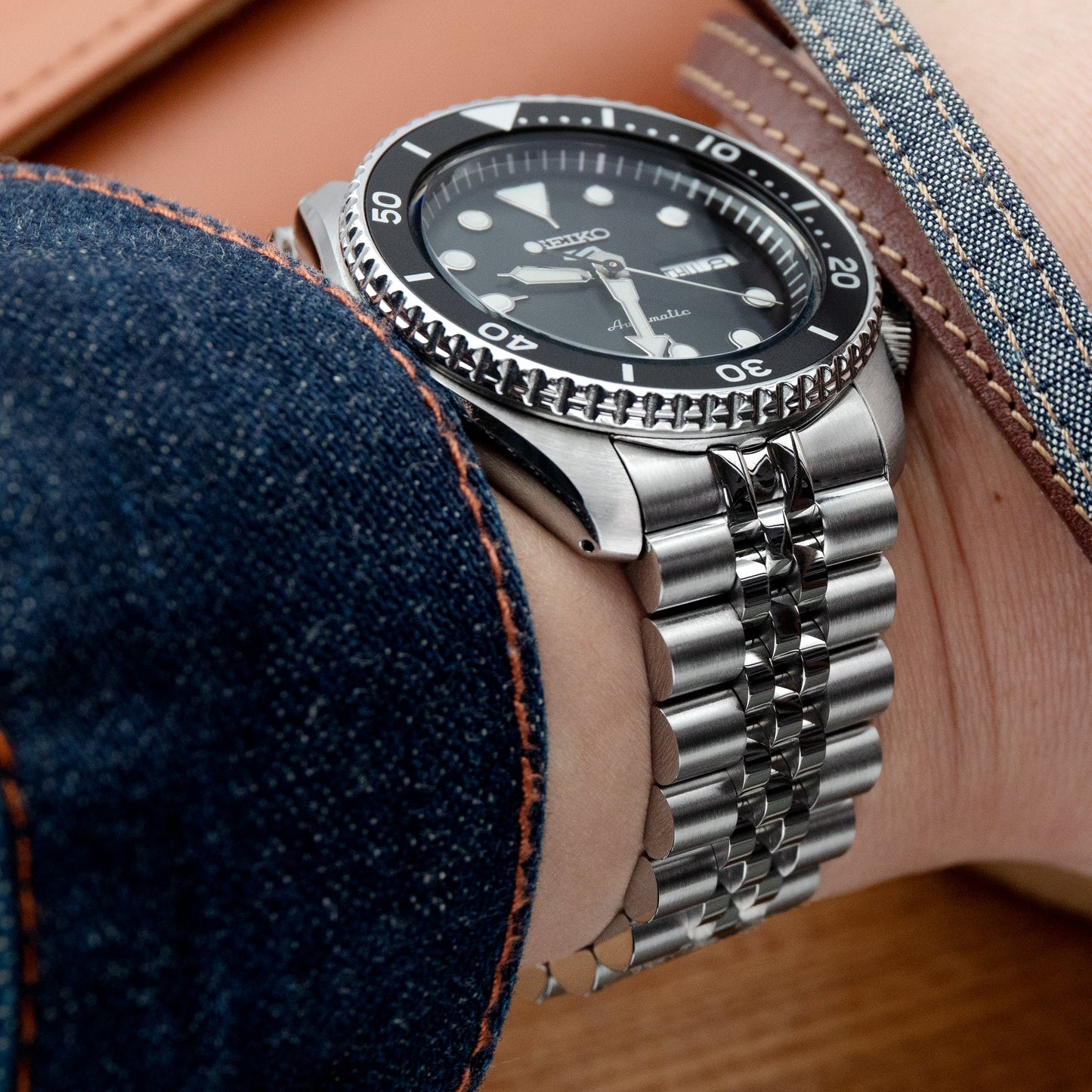 Seiko 5 Sports SRPD55K1/ SBSA005 Black Sports Style new Cal. 4R36