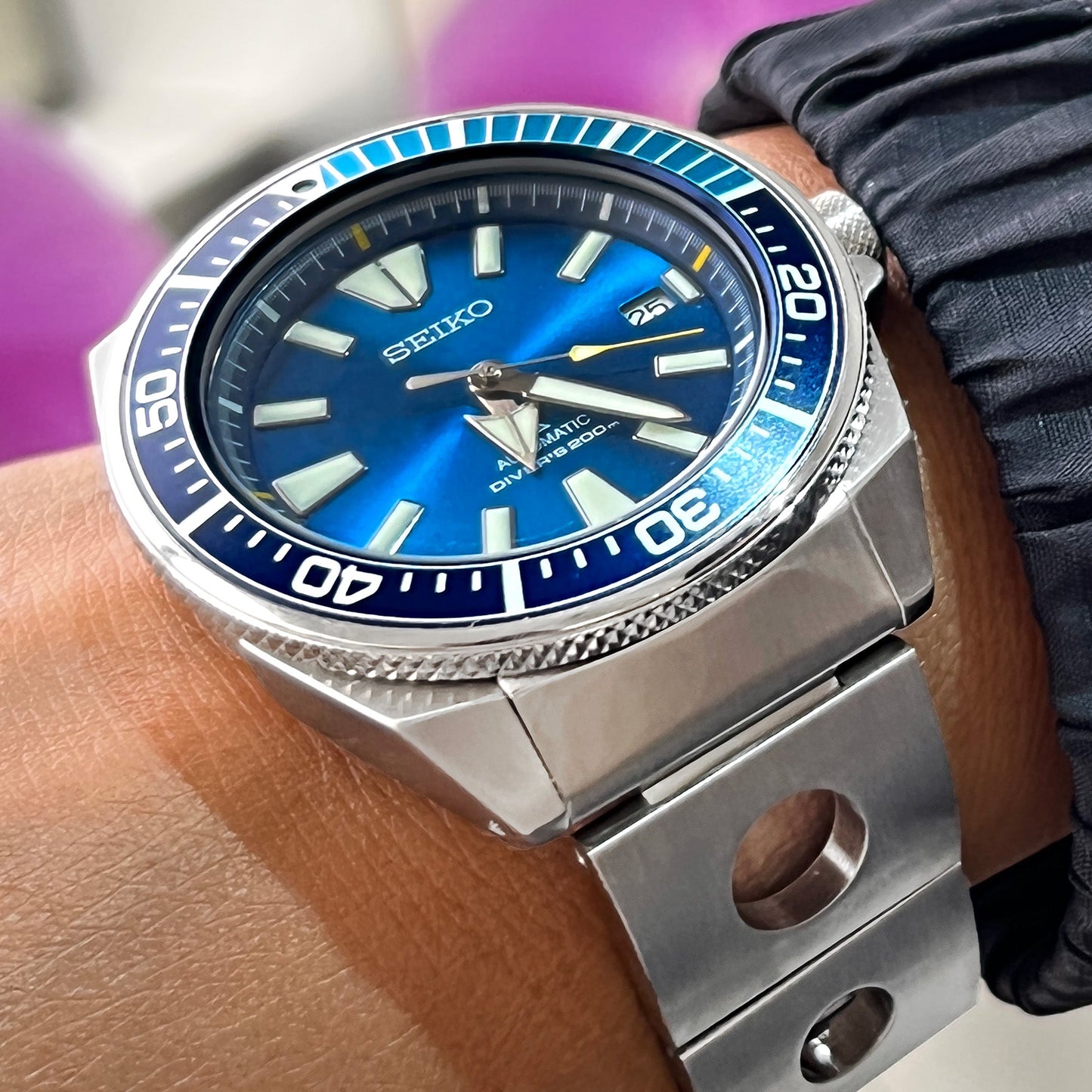 Seiko Prospex Samurai SRPB09 Blue Lagoon