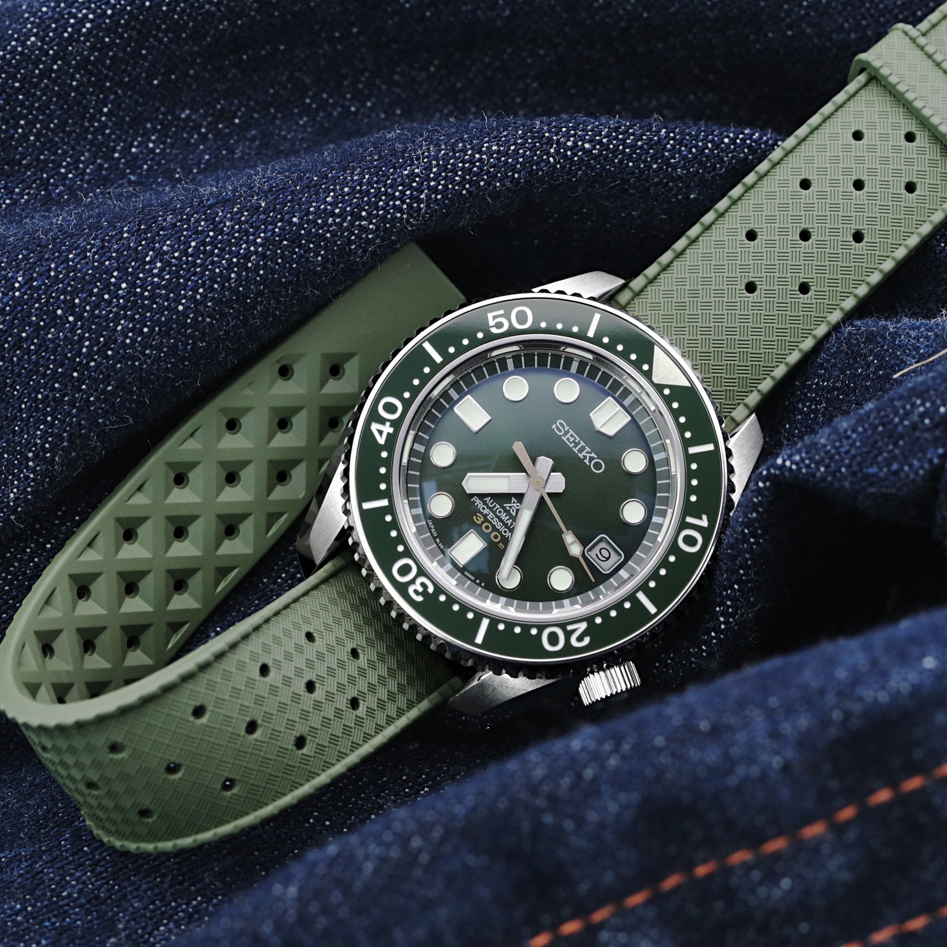 Seiko 1968 Divers 50th Anniversary Deep Forest Green Marine Master SLA019J