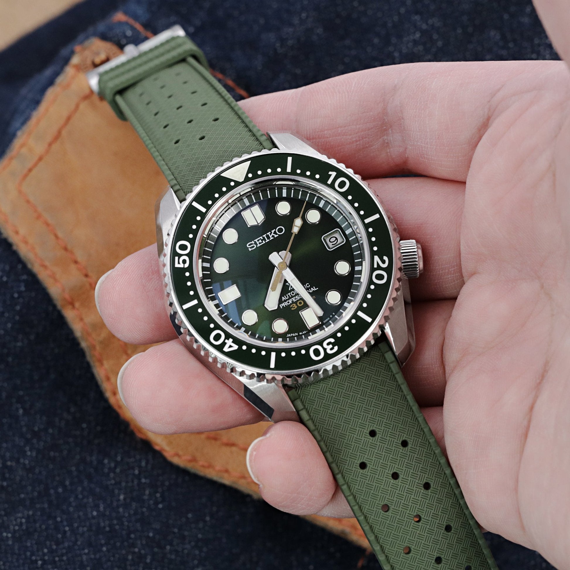Seiko 1968 Divers 50th Anniversary Deep Forest Green Marine Master SLA019J