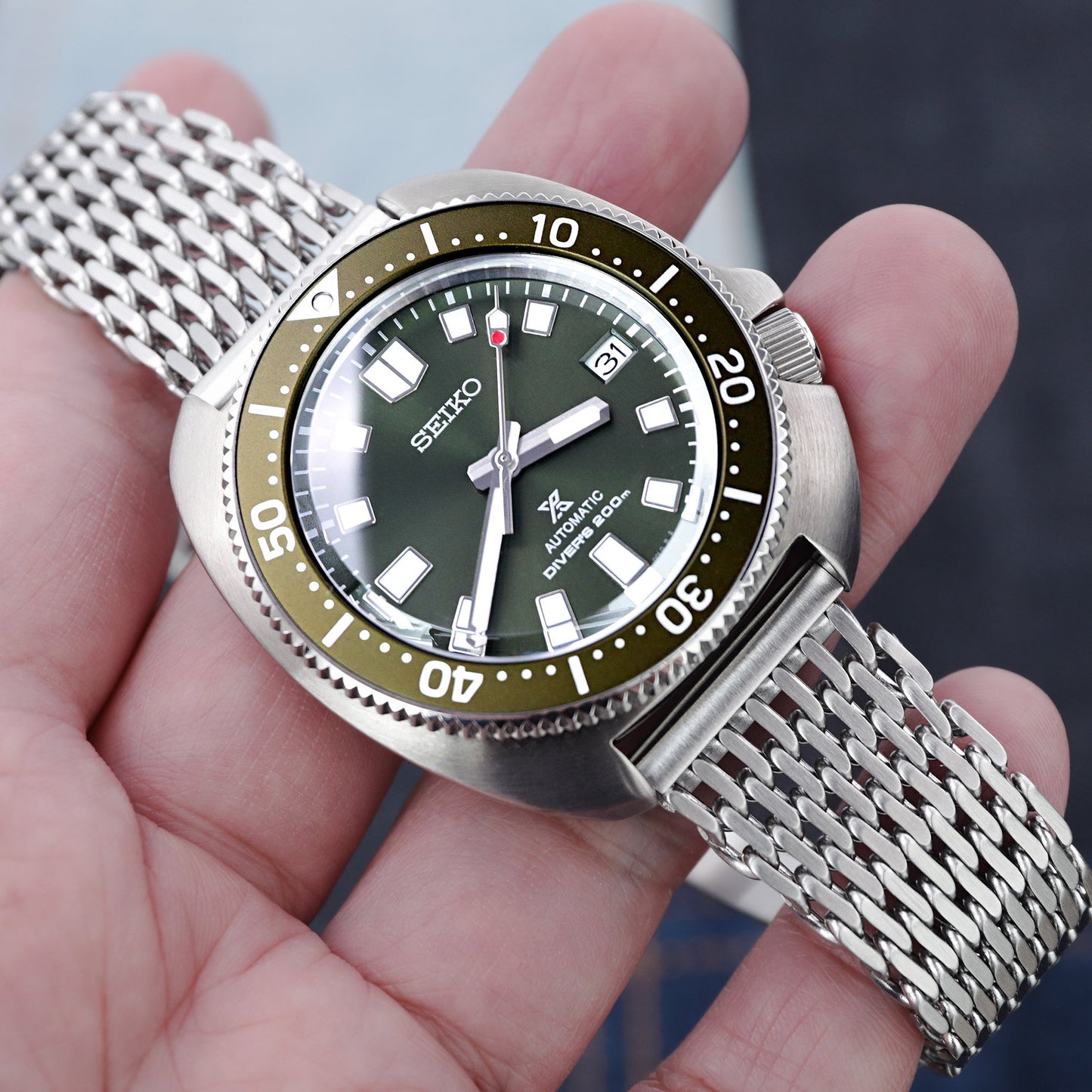 Seiko Prospex SPB153 Captain Willard 2020 edition, the 2nd 6105 reissue