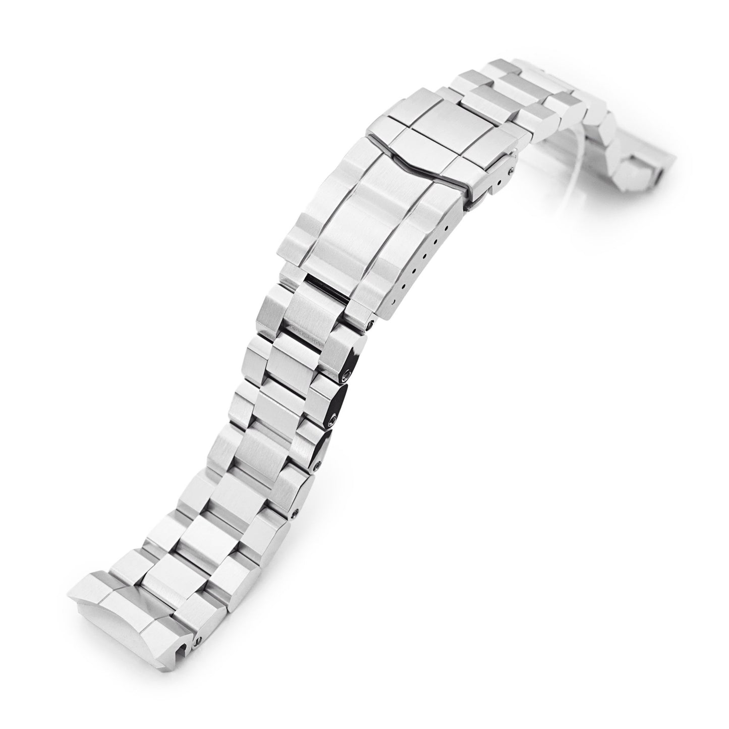 Hexad for Seiko MM300 Prospex Marinemaster SUB Clasp, Brushed