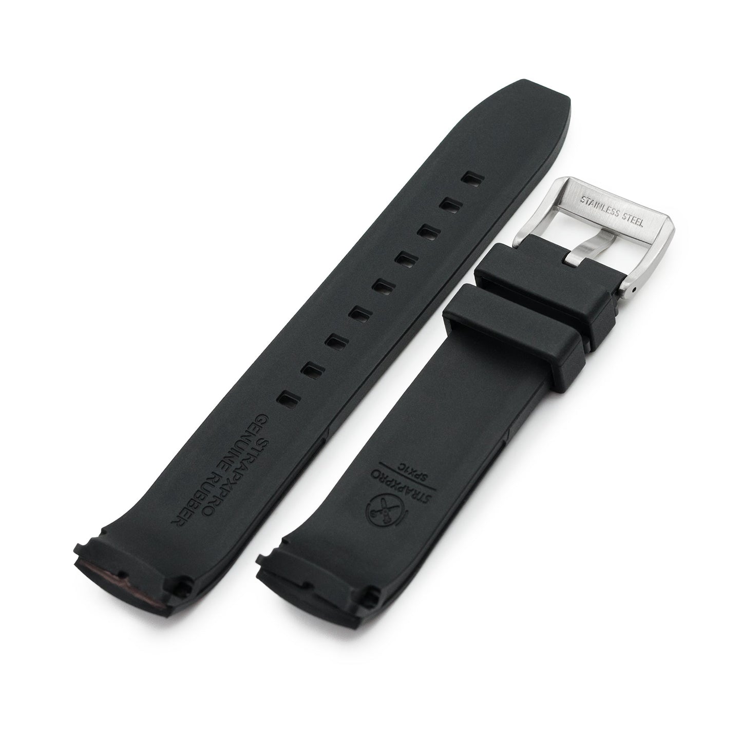 StrapXPro - SPX1C Rubber Strap For Seiko 62MAS (63Mas) SPB/SBDC Series, Black