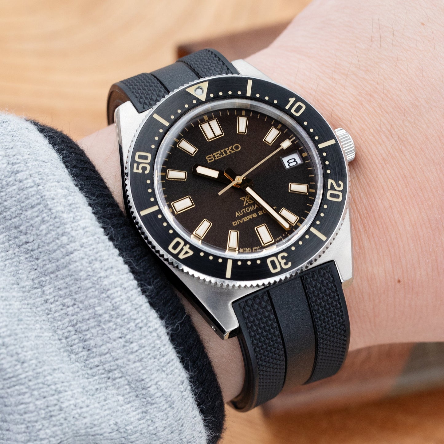 Seiko SPB147 Prospex Diver 62MAS Reissue Black Dial