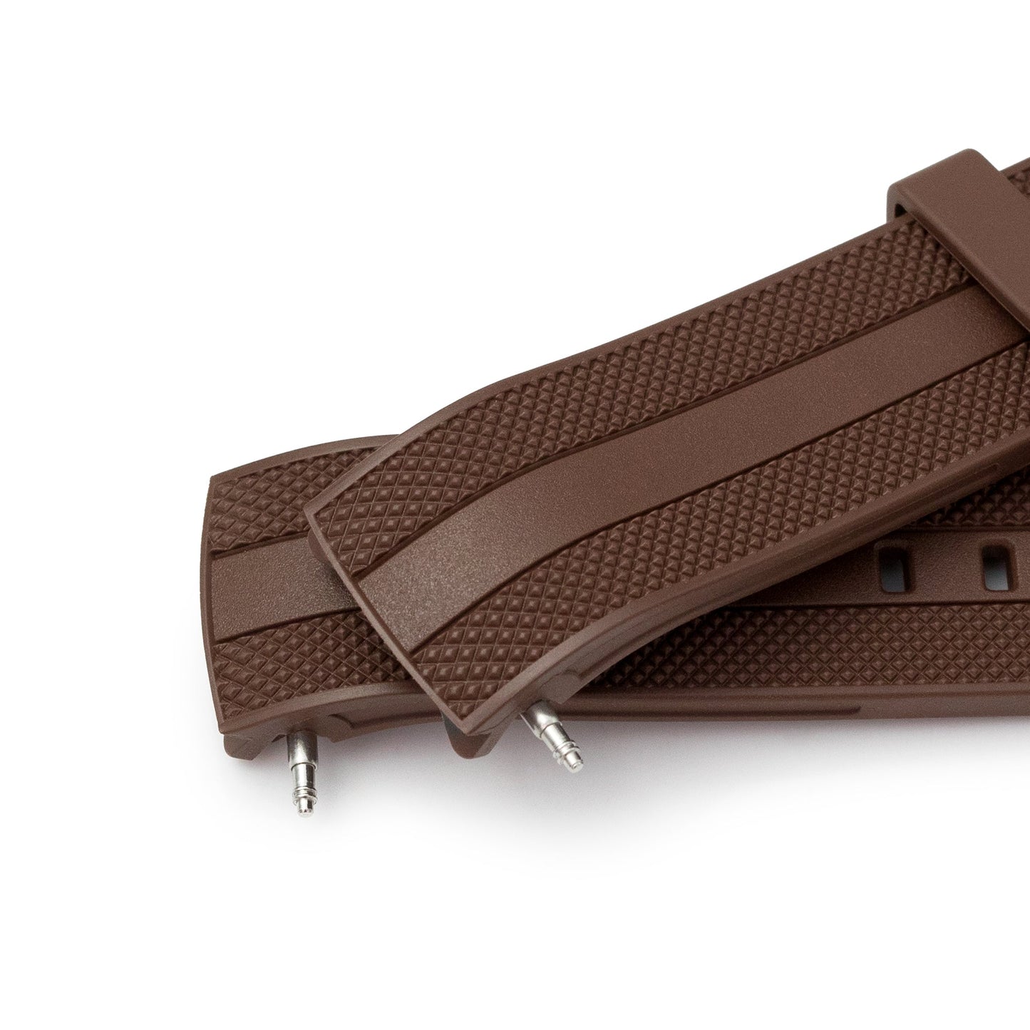 StrapXPro - SPX1C Rubber Strap For Seiko 62MAS (63Mas) SPB/SBDC Series, Brown