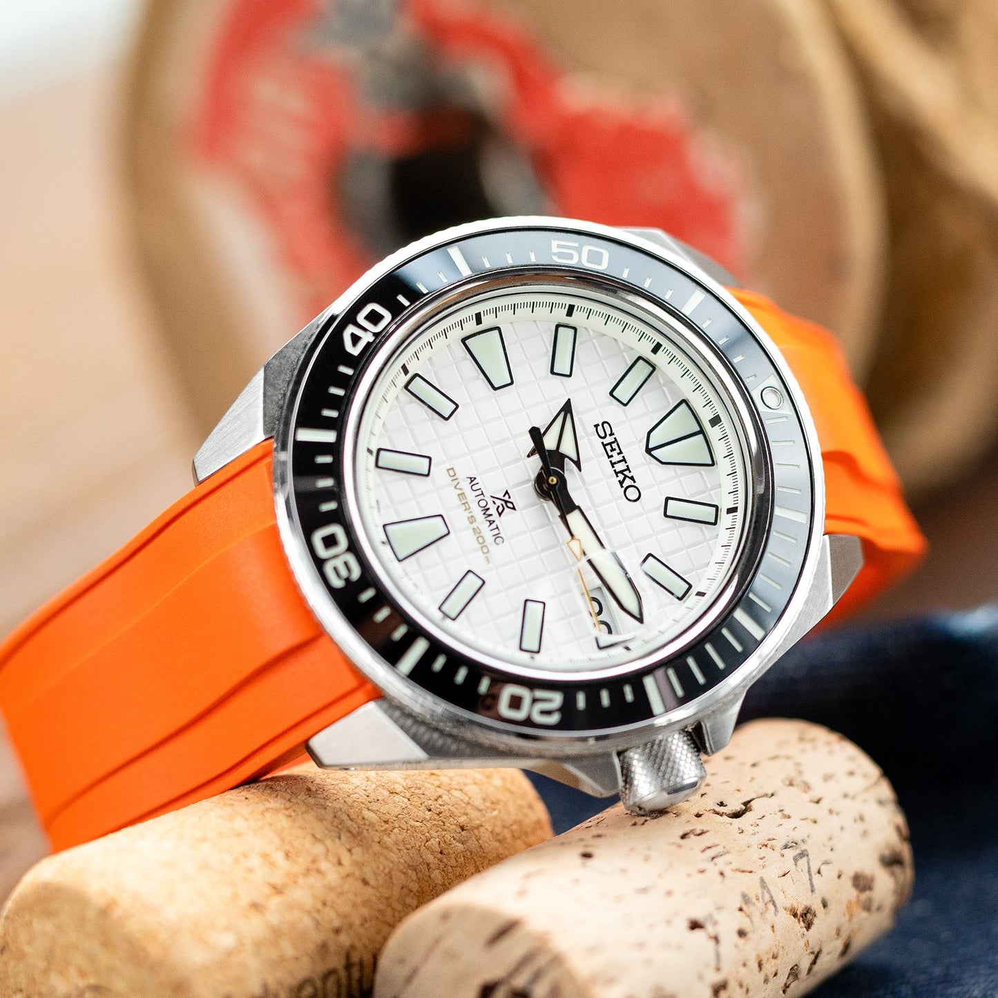 Seiko Prospex King Samurai White Dial SRPE37K1