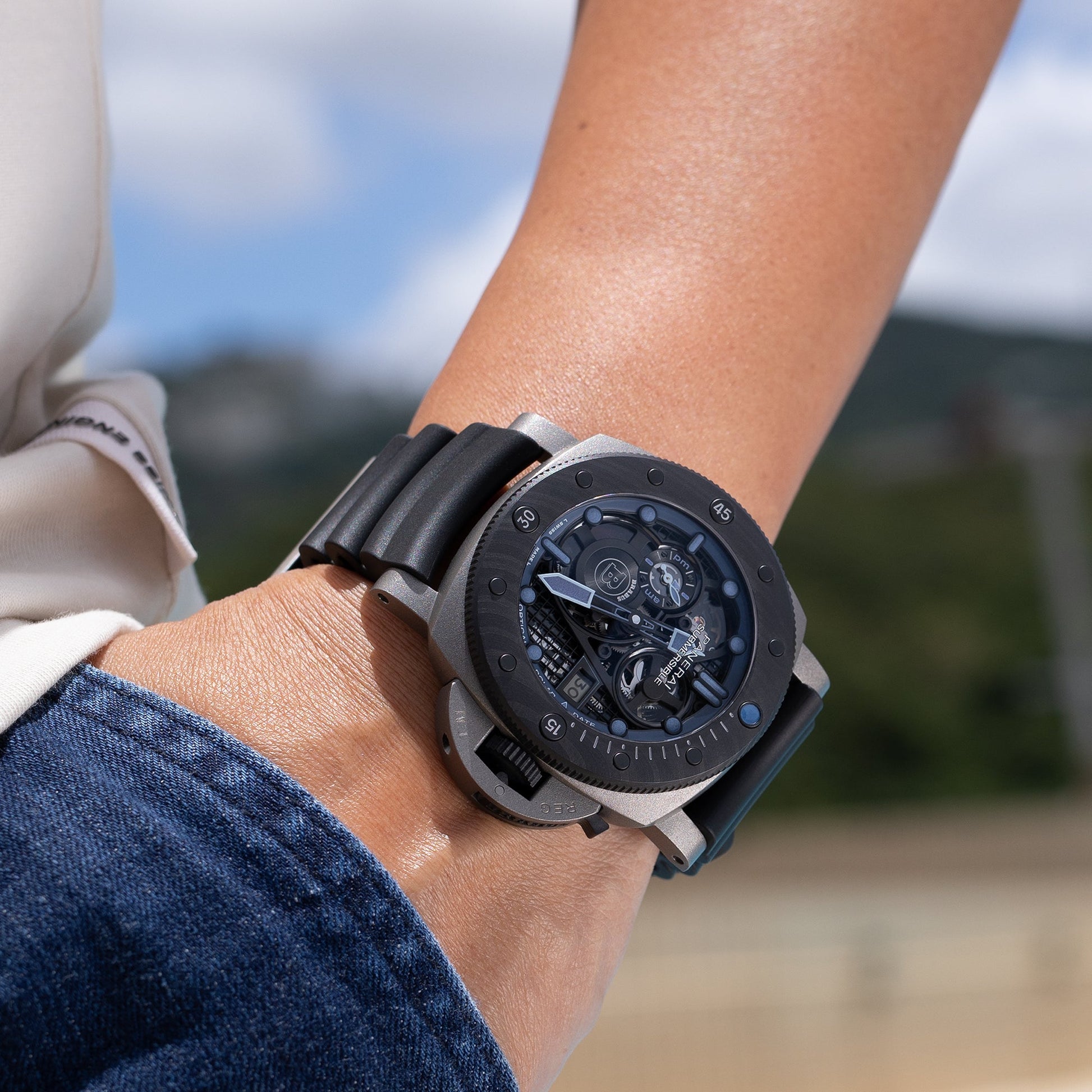 Panerai Submersible S Brabus Blue Shadow Edition Pam01241
