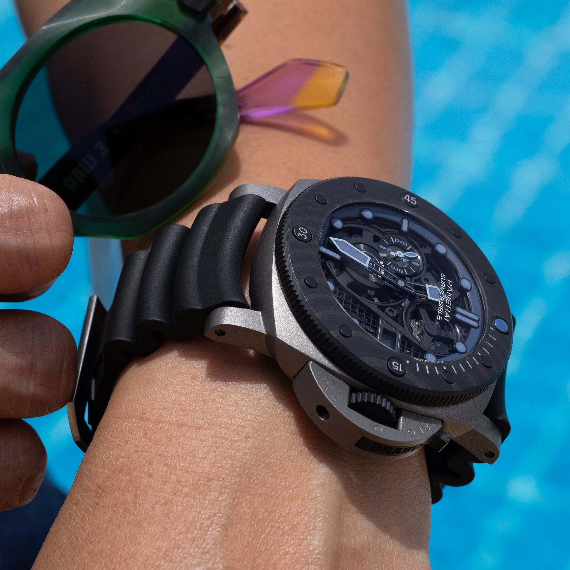 Panerai Submersible S Brabus Blue Shadow Edition Pam01241