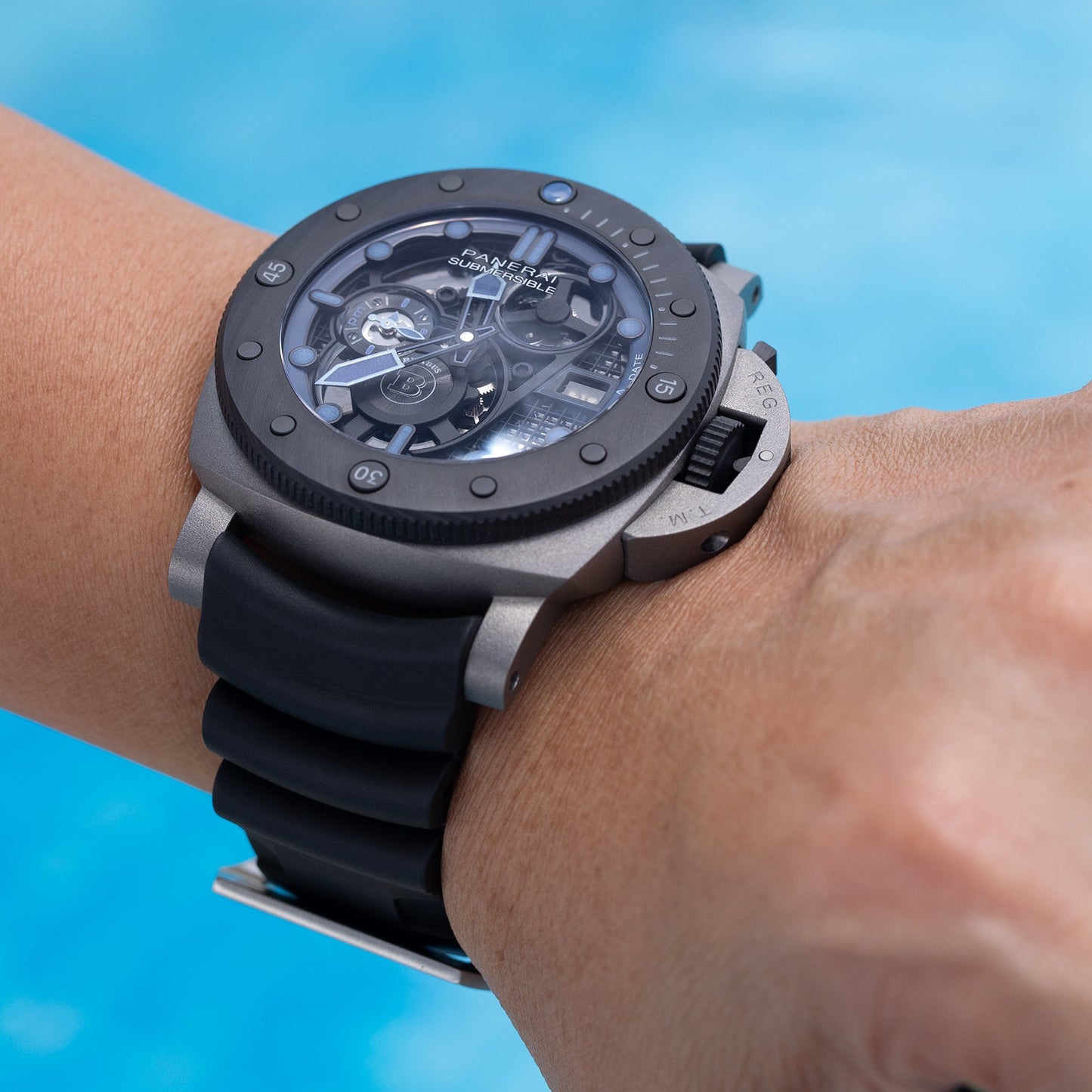 Panerai Submersible S Brabus Blue Shadow Edition Pam01241