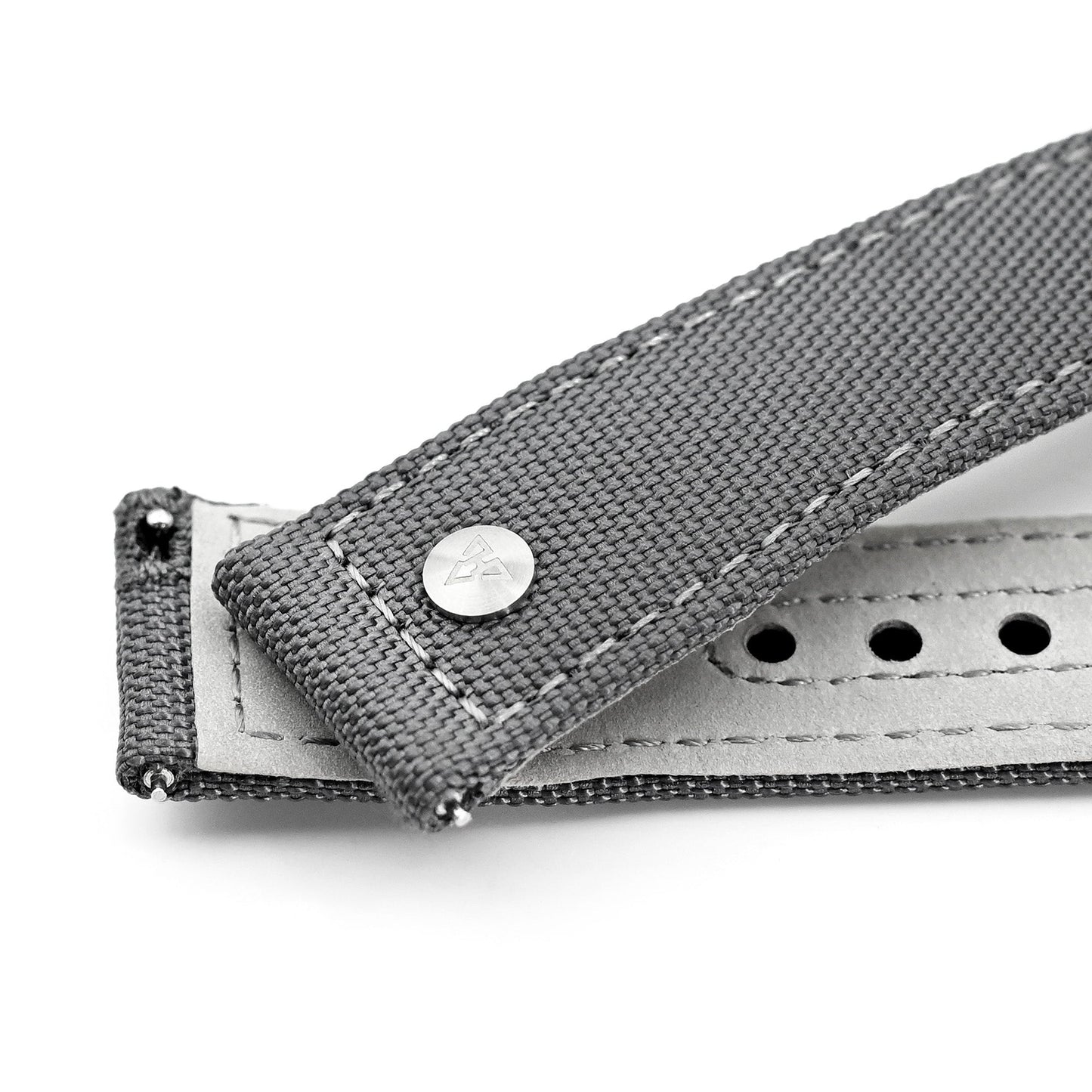 The AAF Parkerized Grey Strap by HAVESTON Straps | 20mm
