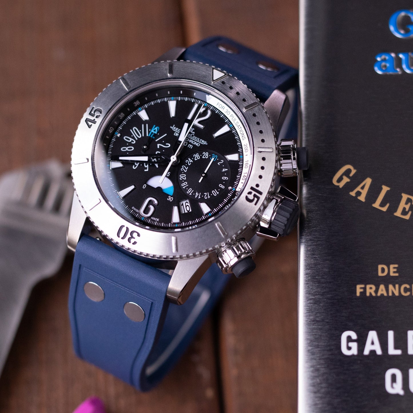 Jaeger LeCoultre Master Compressor Diver Chronograph Titanium Q186T670
