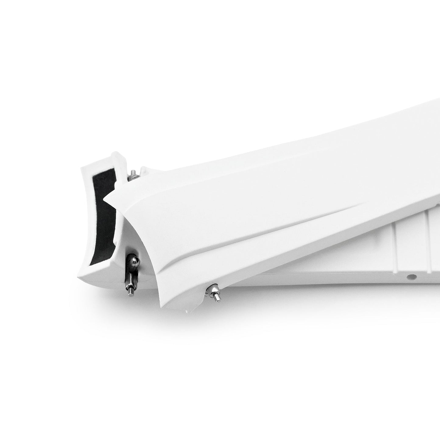 20mm FKM31 Off White Rubber Quick Release Watch Band for TUD BB58