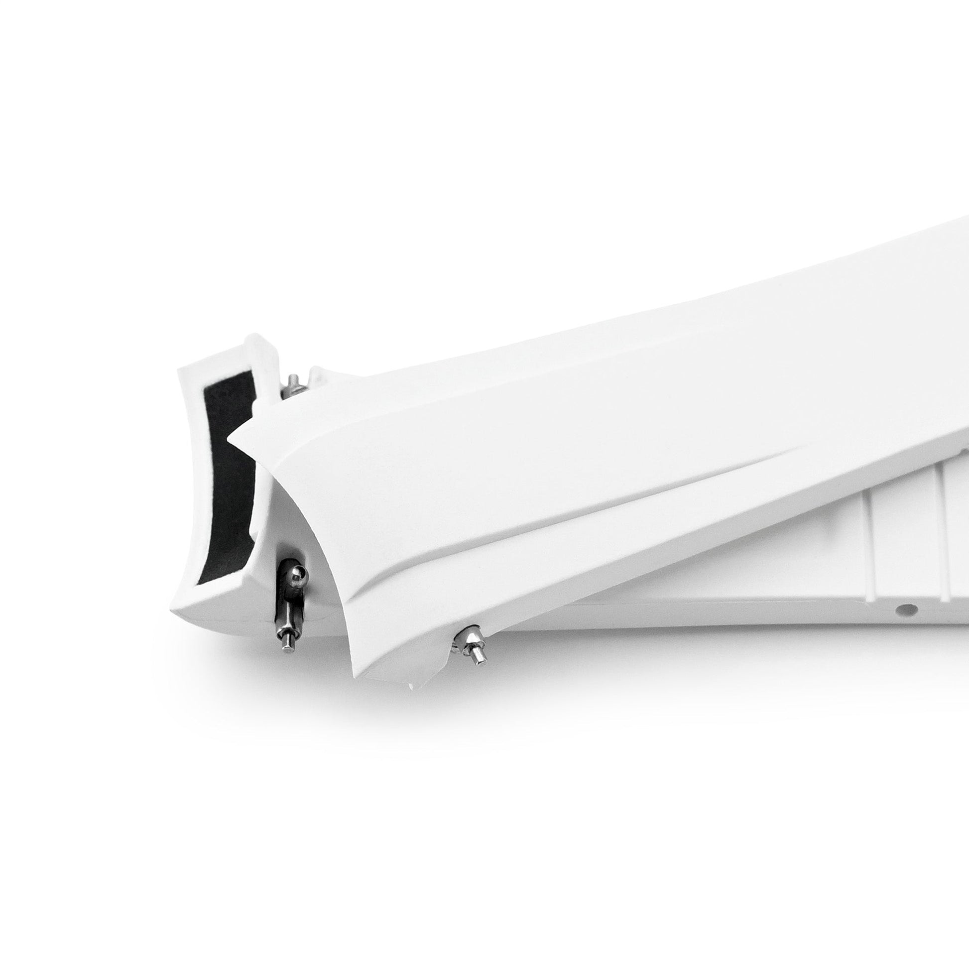 20mm FKM31 Off White Rubber Quick Release Watch Band for TUD BB58