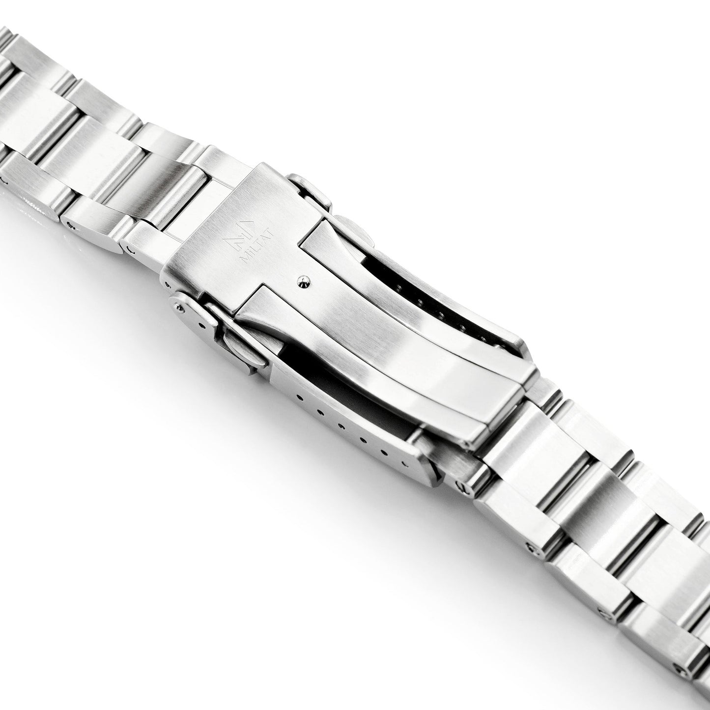 Super-O Boyer for Seiko Prospex Speedtimer V-Clasp, Brushed