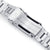 22mm Metabind compatible with Seiko new Turtles SRP777 V-Clasp Brushed