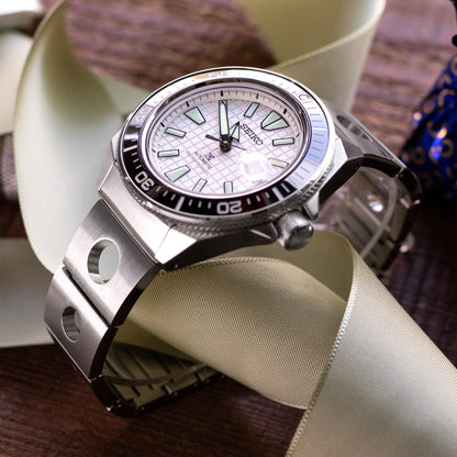 Rollball for Seiko King Samurai V-Clasp, Brushed