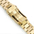 22mm Super-J Louis compatible with Seiko SRPC44, SUB Clasp full IP Gold