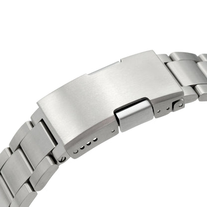 20mm or 22mm Super-O2 (Pull-Twist) QR Watch Band Straight End Quick Release, Brushed Slinea Clasp