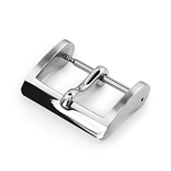 Polished & Brushed Sporty Tang Buckle #66, 16, 18 & 20mm