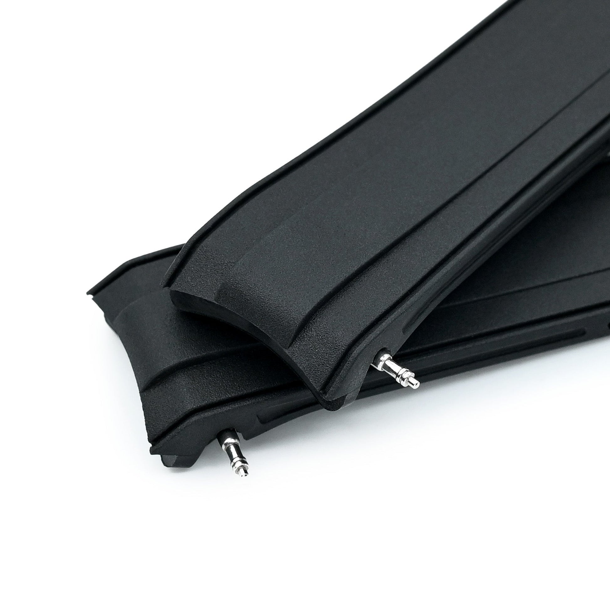 StrapXPro - SBX1A Rubber Strap for Seiko Prospex Steelmaster SPB185 Series, Black 