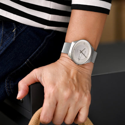 Quick Release Classic Superfine Wire Mesh Band, Brushed