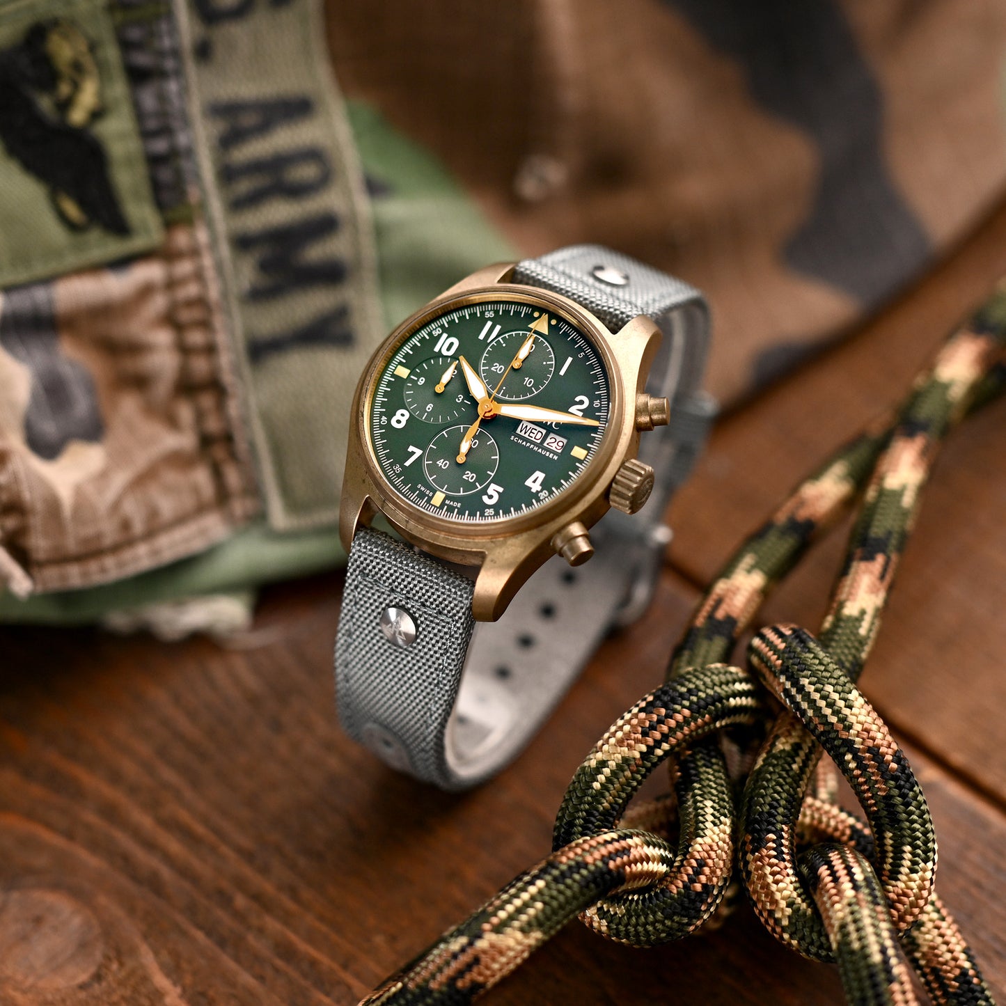 The AAF Sea Grey-637 Strap by HAVESTON Straps