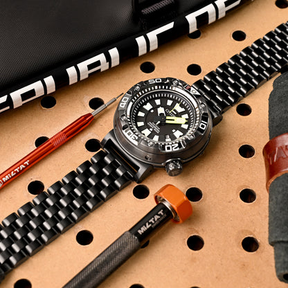 20mm 22mm Super Engineer I Straight End Diamond-like Carbon (DLC coating)