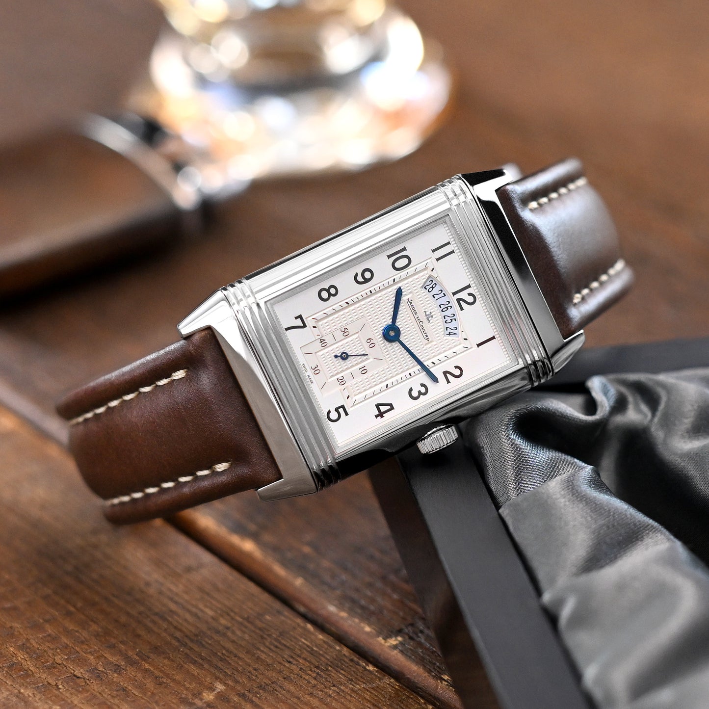 Aviator Style Quick Release Brown Horween Chromexcel Leather