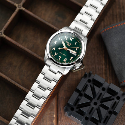 Super-O Boyer for Seiko 5 Sports 40mm V-Clasp, Brushed