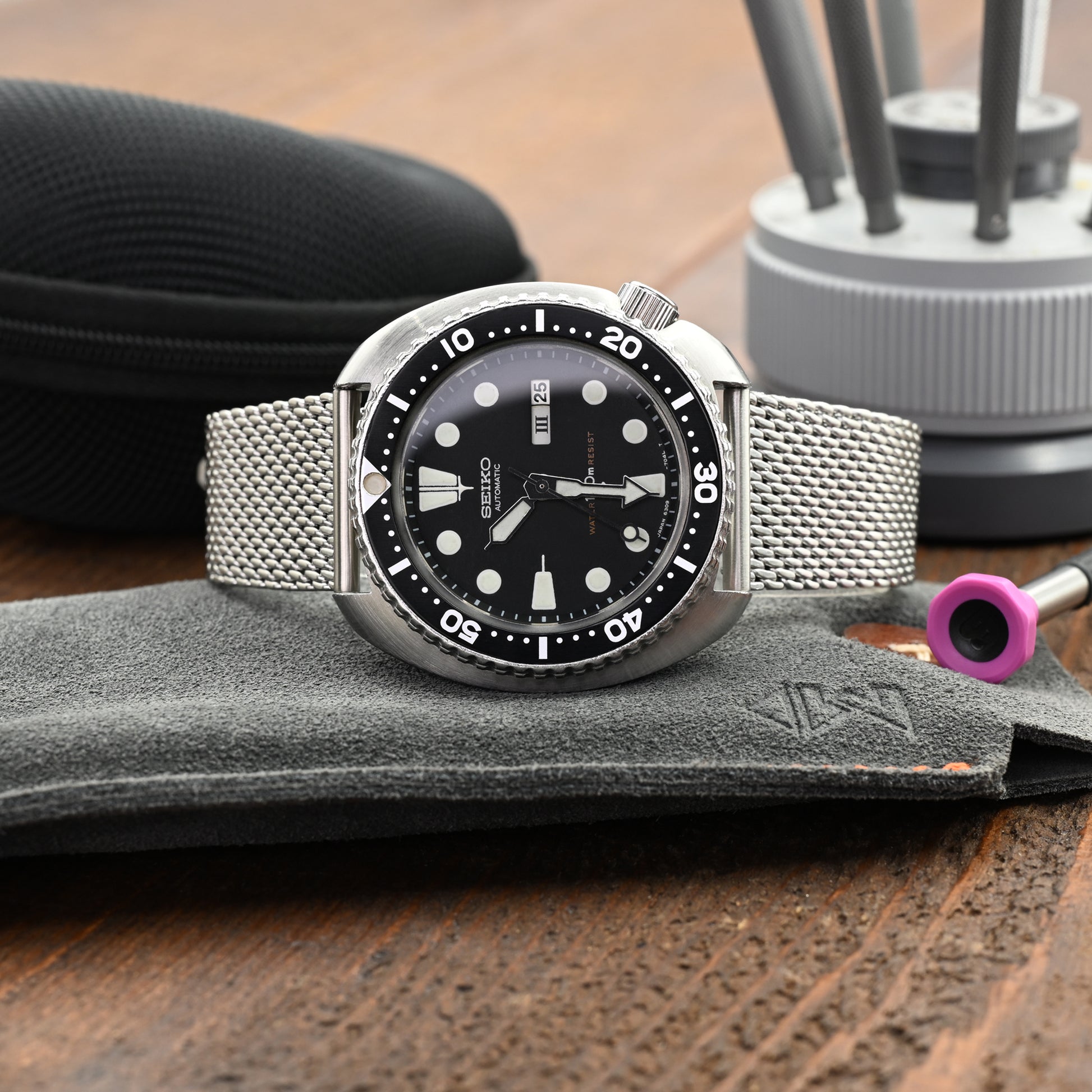 Seiko Skx007 Seiko Milanese Band Quick Release Tapered Milanese