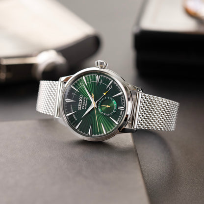Classic Tapered Quick Release Mesh Band, Polished