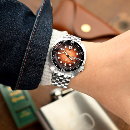 Super Engineer II compatible with Seiko Turtle SRP777, V-Clasp B