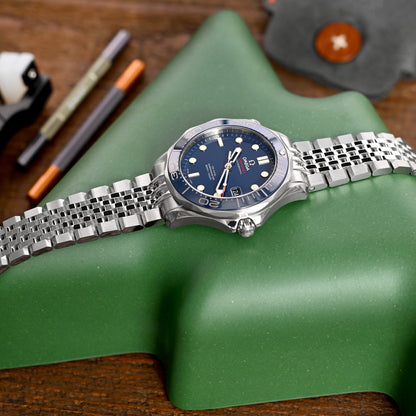 20mm Asteroid for Omega Seamaster 41mm Brushed and Polished