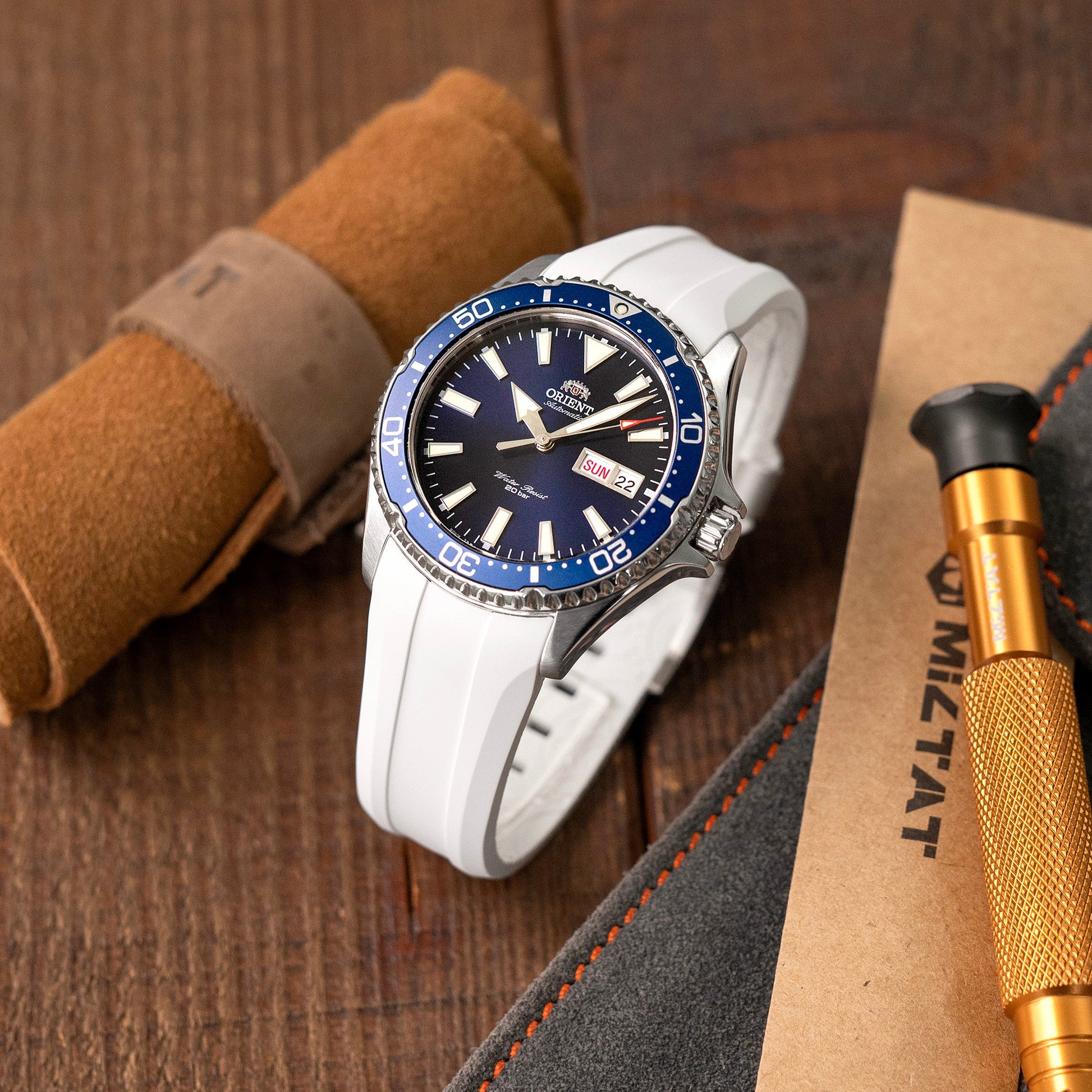 Orient Kamasu Blue Diver Watch RA-AA0002L19B