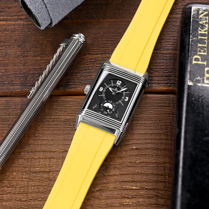 FKM27 Yellow FKM Rubber Watch Strap