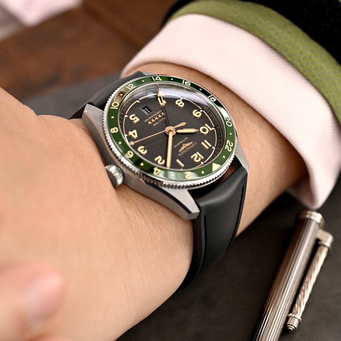 Longines Spirit ZULU Time, L3.812.4.63.2, automatic watchs