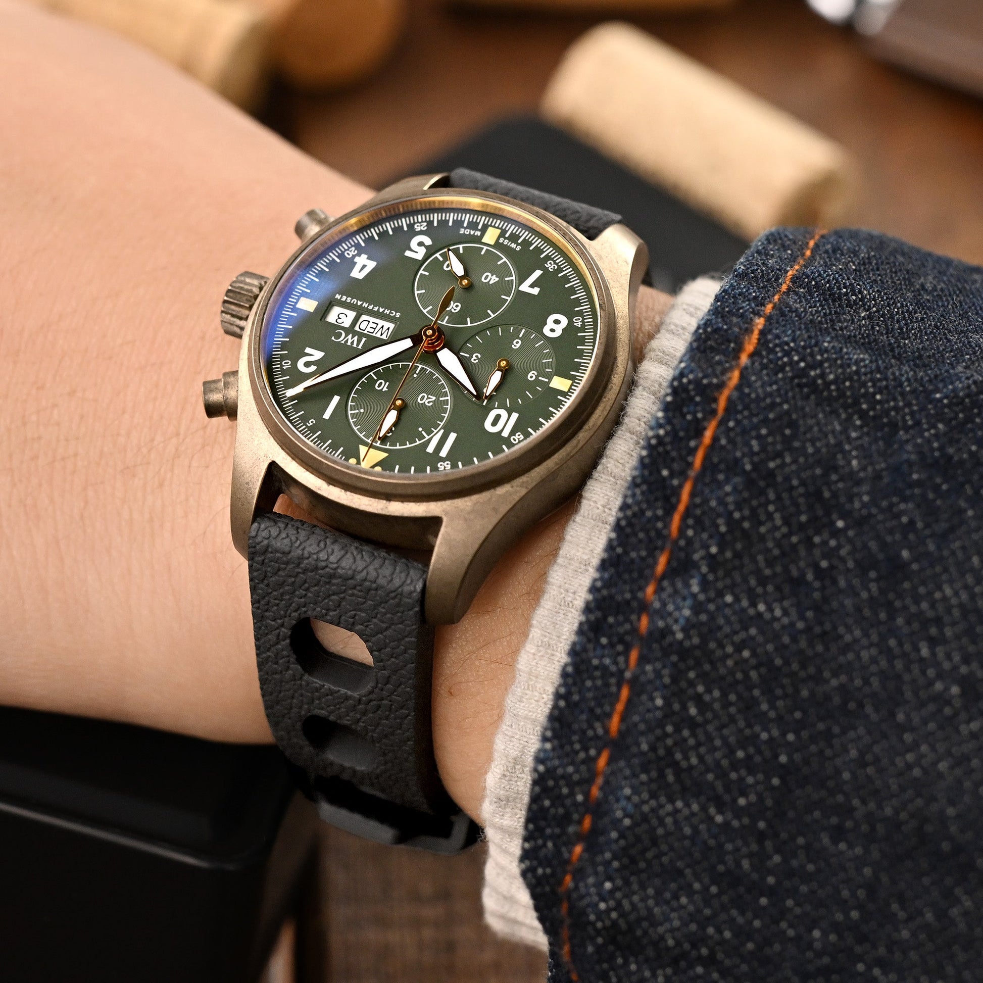 IWC Pilot Spitfire Chronograph Bronze
