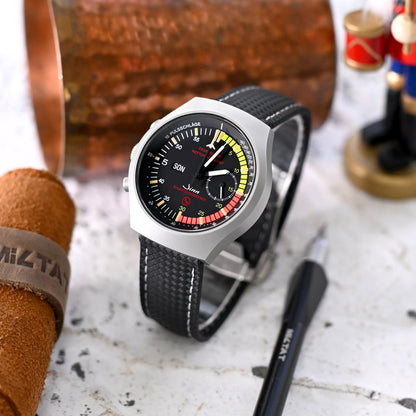 Sinn 157 EZM-4 Chronograph day-date black Dial