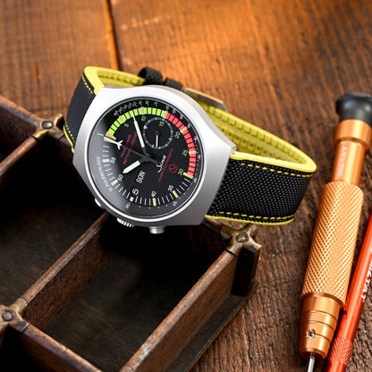 Sinn 157 EZM-4 Chronograph day-date black Dial