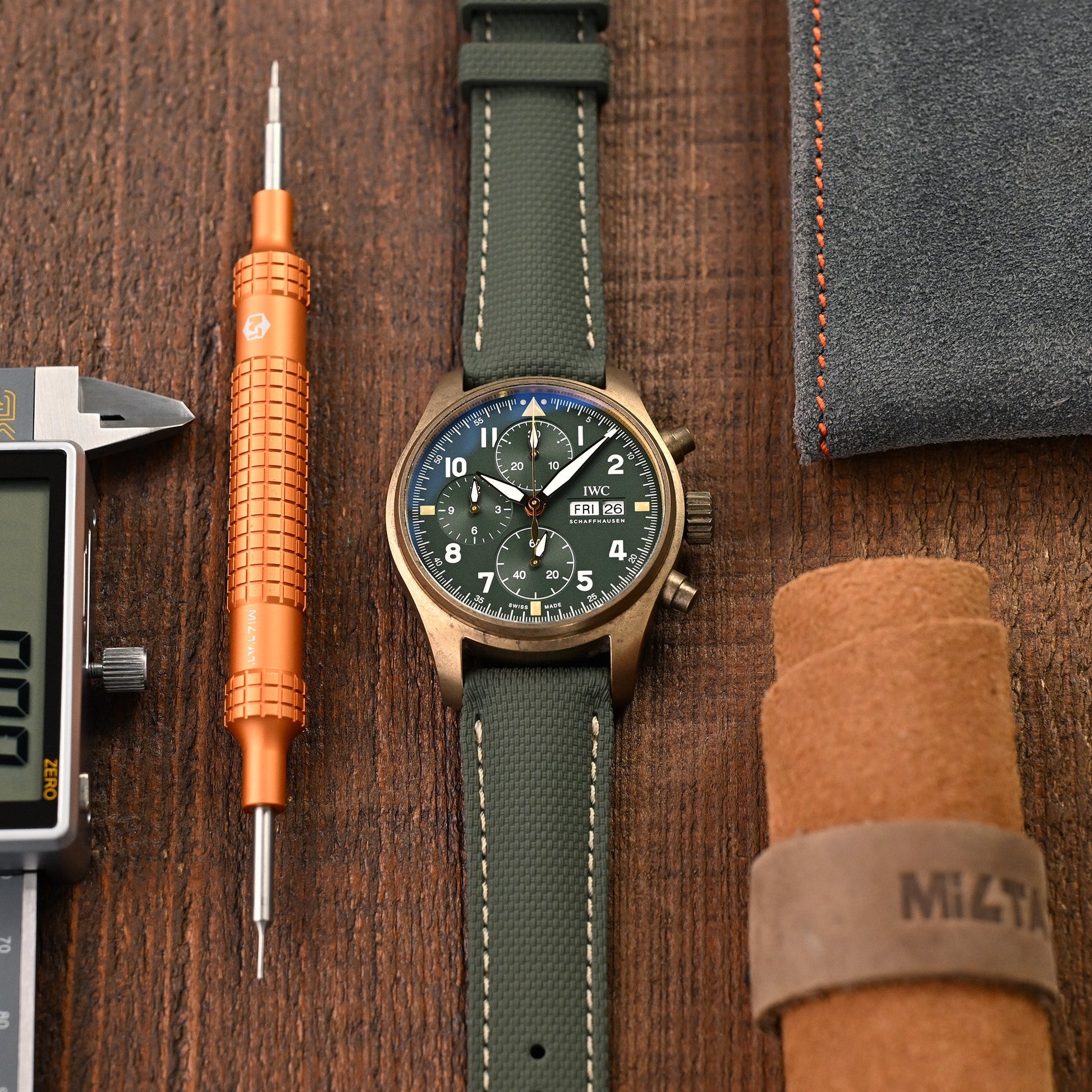 IWC Pilot Spitfire Chronograph Bronze