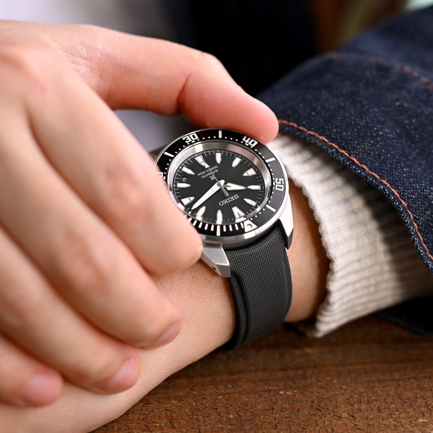 Seiko Prospex SRPL13 Mini Samurai Black