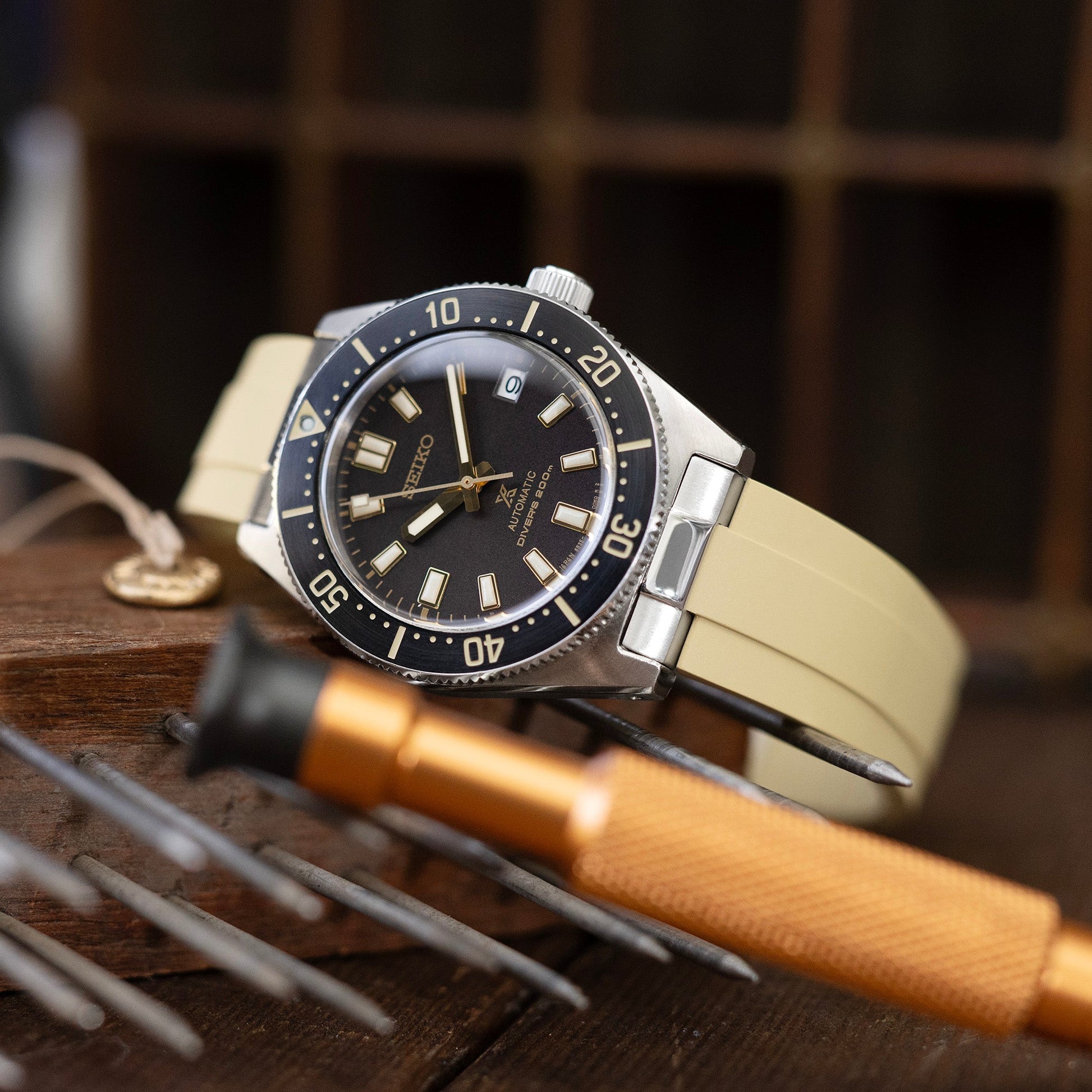 Seiko SPB147 Prospex Diver 62MAS Reissue Black Dial