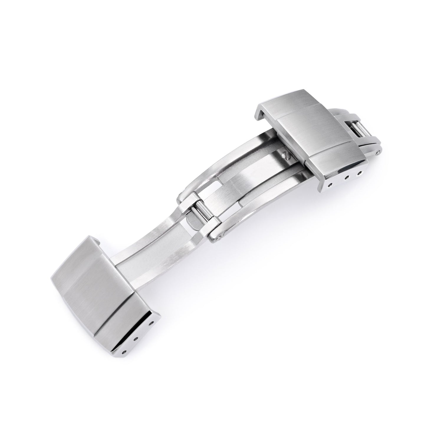 16mm to 20mm Deployment Buckle / Butterfly Watch Clasp, Brushed