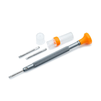 1  Pc Watch Bands Flat-head small screwdriver with 5 sizes options ( 1.0mm - 1.8mm)