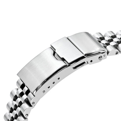 20mm Super-JUB II for Orient Mako 40 Baton Diver Clasp Brushed