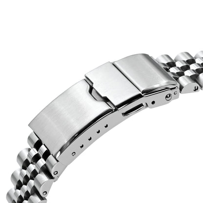 20mm Super-JUB II for Orient Mako 40 Baton Diver Clasp Brushed