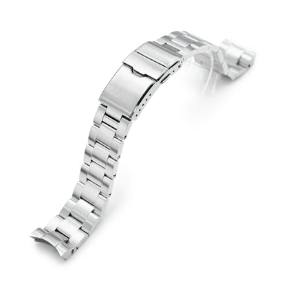 20mm Super-O Boyer for Orient Mako 40 Baton Diver Clasp Brushed