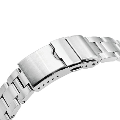 20mm Super-O Boyer for Orient Mako 40 Baton Diver Clasp Brushed