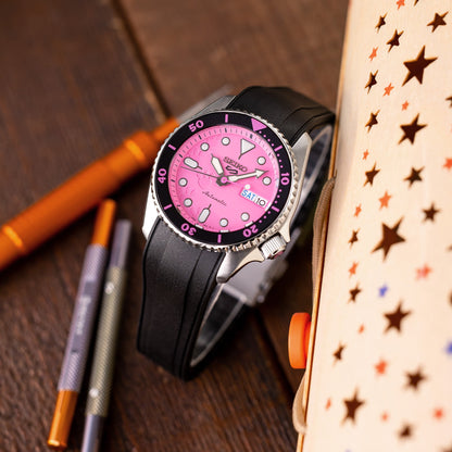 Seiko 5 Sports 38mm Pink Panther Limited Edition SRPM07